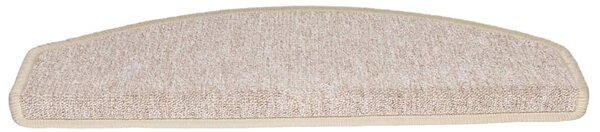 Samolepicí schodové rohože 20 ks 65 x 24 x 4 cm Taupe 3365795