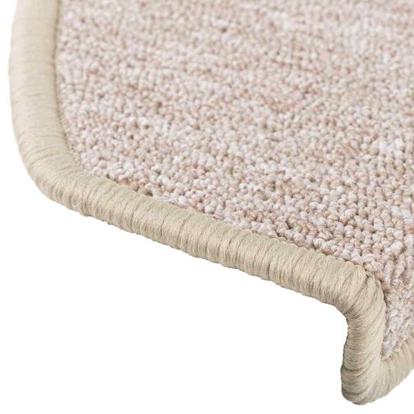 Samolepicí schodové rohože 20 ks 65 x 24 x 4 cm Taupe 3365795