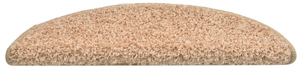 Schodové rohože 30 ks 56 x 17 x 3 cm zlaté půlkulaté 3365808