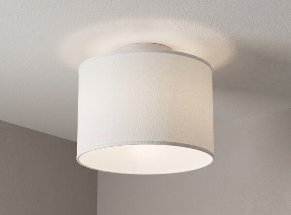 Stropní svítidlo ARDEN 1xE27/15W/230V pr. 25 cm bílá