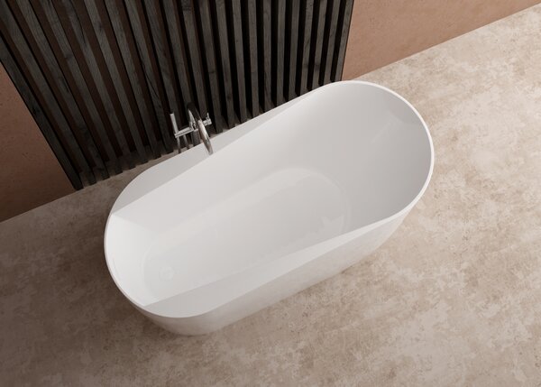 Ksuro 01 vanová baterie volně stojící chrom 13003010
