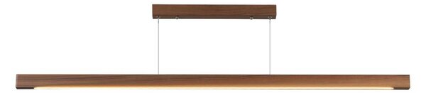 VK Light Woody LED závěsné liniové dřevěné svítidlo Hnědá1500 mm