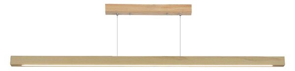 VK Light Woody LED závěsné liniové dřevěné svítidlo Hnědá1500 mm
