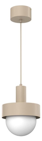 Lustr na lanku CANAN 1xE27/15W/230V pr. 20 cm béžová