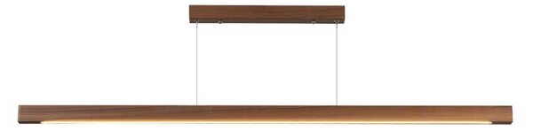VK Light Woody LED závěsné liniové dřevěné svítidlo Hnědá1500 mm