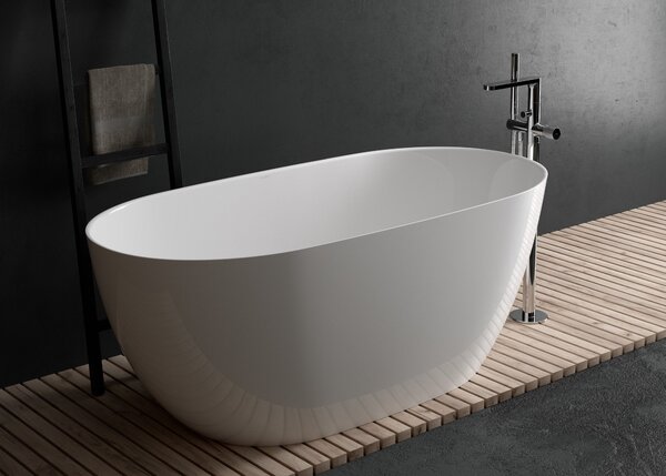 Ksuro 02 vanová baterie volně stojící chrom 13005010
