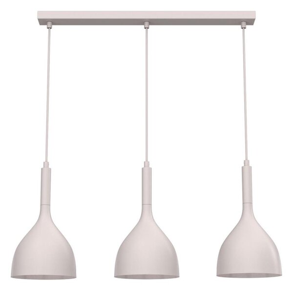 Lustr na lanku NOAK 3xE27/15W/230V krémová