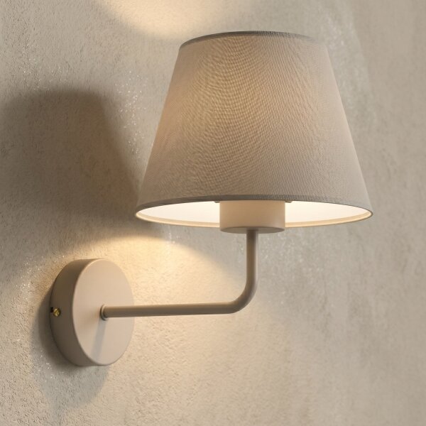 Nástěnná lampa ARDEN 1xE27/15W/230V béžová
