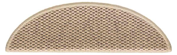 Samolepicí rohože na schody Sisal-Look 30 ks 56x17x3 cm Písek 3365867