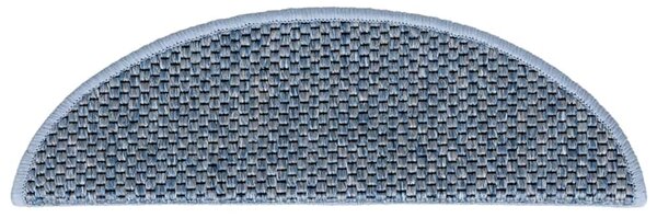 Samolepicí rohože na schody Sisal-Look 30 ks 56x17x3 cm Modrá 3365862