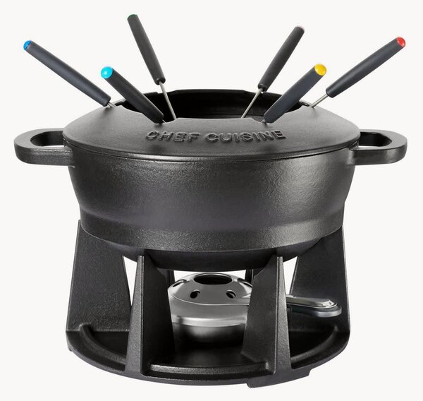 Sada na fondue z litiny George, 8 dílů