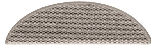 Samolepící nášlapy na schody vzhled sisal 30 ks 56x17x3 cm 3365859