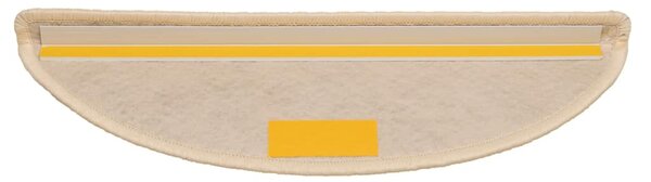 Samolepicí rohože na schody Sisal-Look 30 ks 56x17x3 cm Berber 3365869