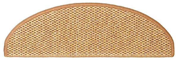 Samolepicí rohože na schody Sisal-Look 30 ks 65x21x4 cm Sisal 3365877