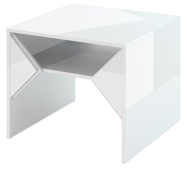 Konferenční stolek Tonfir (lesk bílý). Vlastní profesionální přeprava až k Vám domů 1055259
