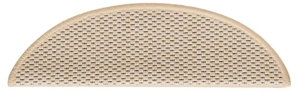 Samolepicí rohože na schody Sisal-Look 30 ks 56x17x3 cm Berber 3365869