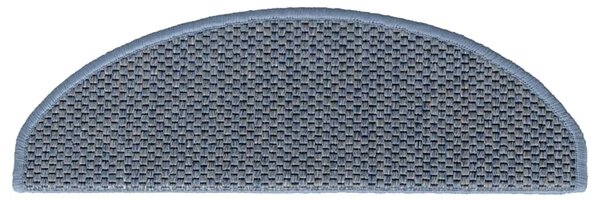 Samolepicí rohože na schody Sisal-Look 30 ks 65x21x4 cm Modrá 3365874