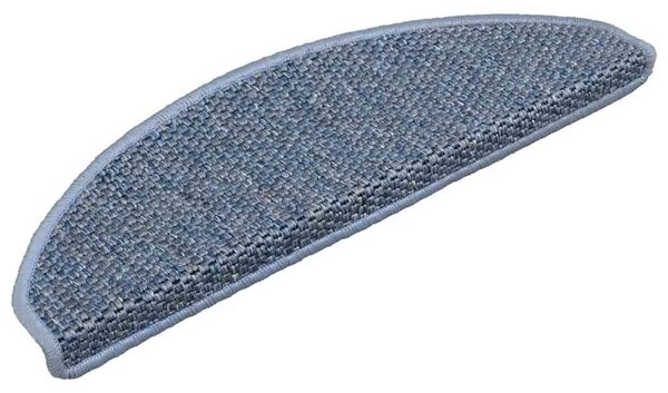 Samolepicí rohože na schody Sisal-Look 30 ks 65x21x4 cm Modrá 3365874