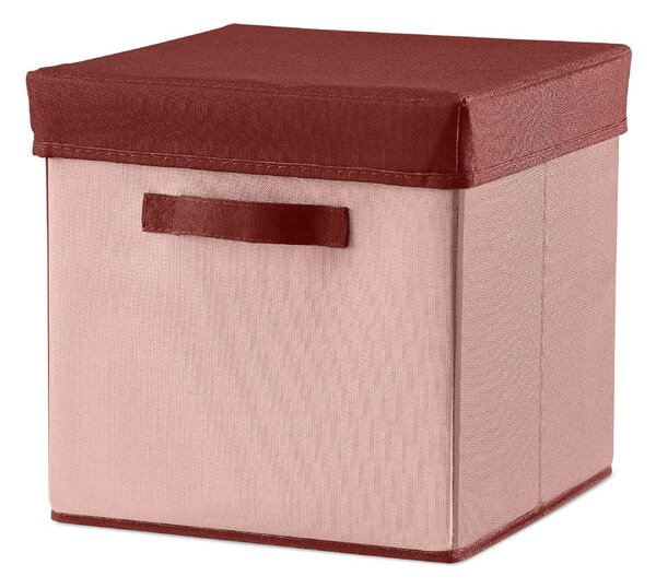 Růžový úložný box Flexa Room