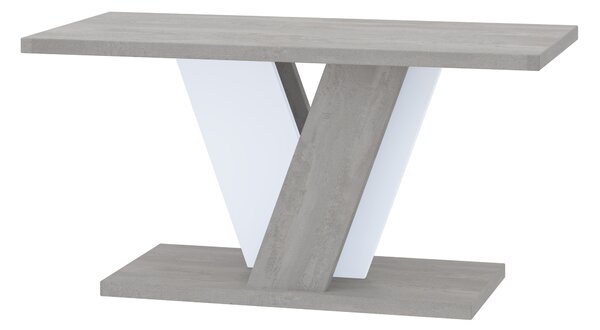 Konferenční stolek Venag (světle šedá + bílá). Vlastní profesionální přeprava až k Vám domů 1055265