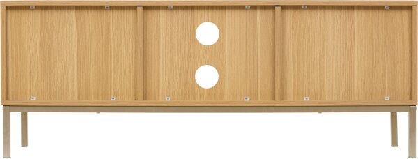5five - Televizní stolek KUBI 120x40 cm hnědá