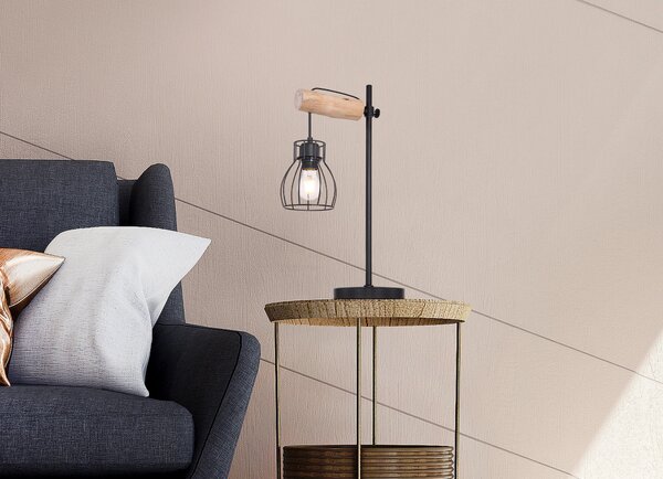 STOLNÍ LAMPA, E27, 33/55 cm - Stolní lampy