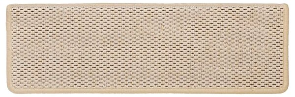 Samolepicí rohože na schody Sisal-Look 30 ks 65x21x4 cm Berber 3365893