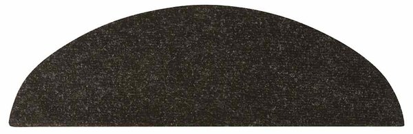 Samolepicí rohože na schody 20 ks Antracit 56x17x3 cm 3365899