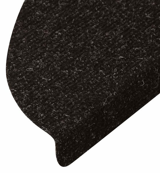 Samolepicí rohože na schody 20 ks Antracit 56x17x3 cm 3365899