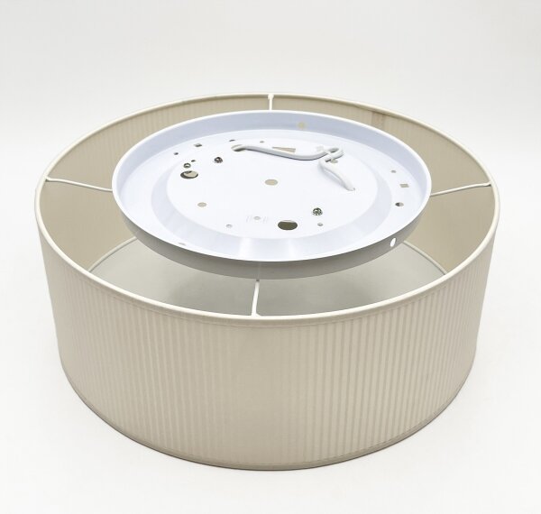 Stropní svítidlo SIRJA PLISADO 2xE27/15W/230V pr. 35 cm krémová