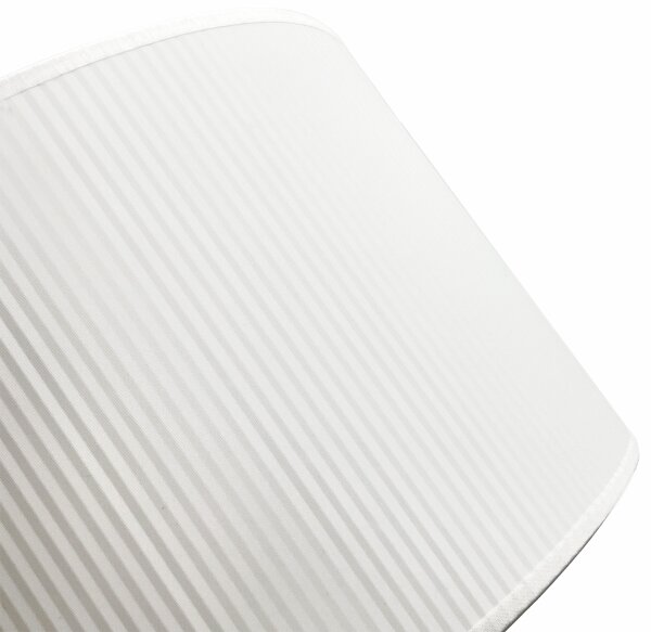 Lustr na lanku SIRJA PLISADO 1xE27/15W/230V pr. 35 cm bílá