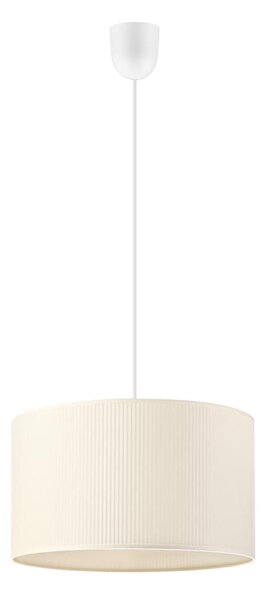 Lustr na lanku SIRJA PLISADO 1xE27/15W/230V pr. 35 cm krémová