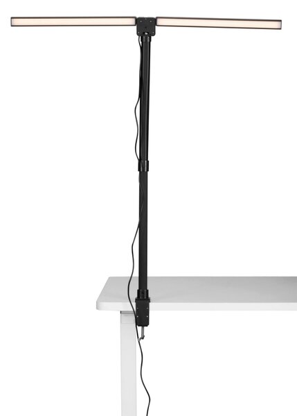 LED SVÍTIDLO SE SVORKOU, dálkový ovladač, dotykový stmívač, 80/35/71,5 cm Novel - Stolní lampy