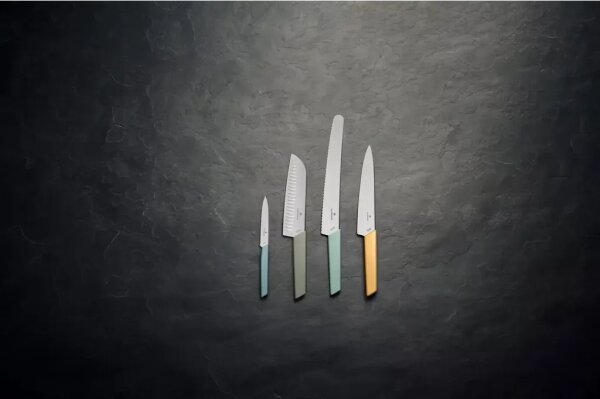 Victorinox - Kuchyňský nůž santoku SWISS MODERN 17 cm zelená