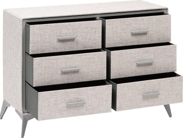 Komoda s 6 šupinami granit grau - 5 five simply smart