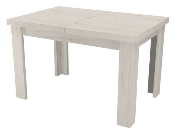 Jídelní stůl Johny (craft bílý) (pro 4-6 osob)