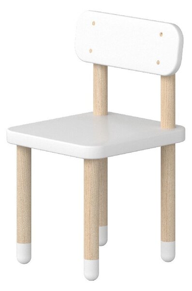 Bílá dětská židle Flexa Dots