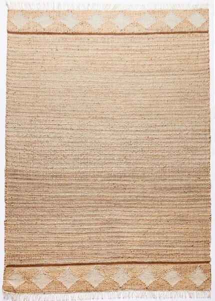 Diamond Carpets koberce Ručně vázaný kusový koberec Mykonos DE 2007 Natural Mix - 80x150 cm