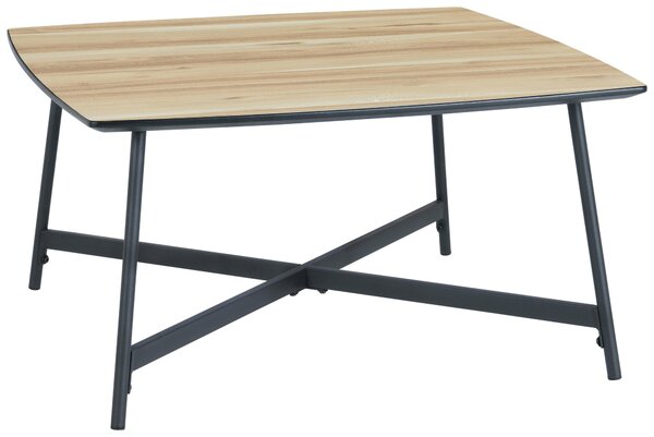 KONFERENČNÍ STOLEK, barvy dubu, kov, kompozitní dřevo, 80/80/42 cm MID.YOU - Konferenční stolky, Online Only