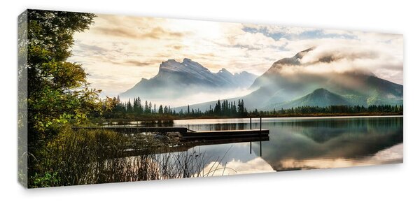 Obraz na plátně Styler Lake, 150 x 60 cm