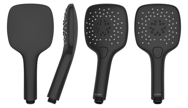 Oltens Driva EasyClick sprchová hlavice černá mat 37105300