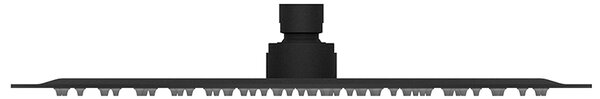 Oltens Vindel hlavová sprcha 30x30 cm kulatý černá mat 37000300