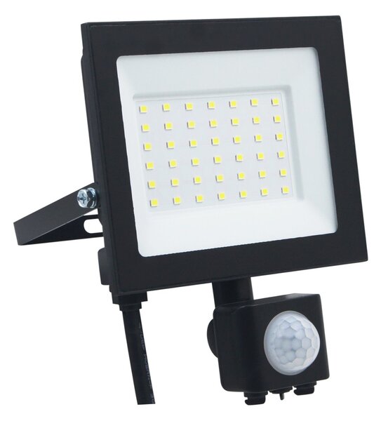 LED reflektor 30W Halogen s pohybovým a soumrakovým čidlem - 2700 lm, 4000K