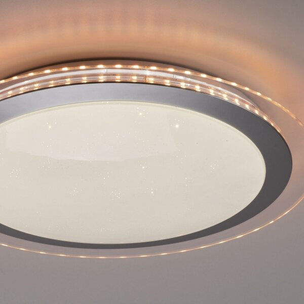 Leuchten Direkt 15411-2 - LED RGB Stmívatelné stropní svítidlo CYBA 26W/230V +DO