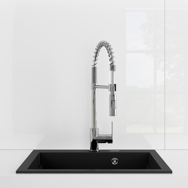 Oltens Gravan granitový dřez 57x51.5 cm černá 72000300