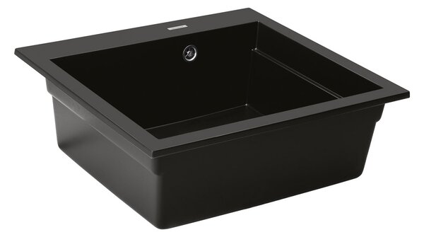 Oltens Gravan granitový dřez 57x51.5 cm černá 72000300