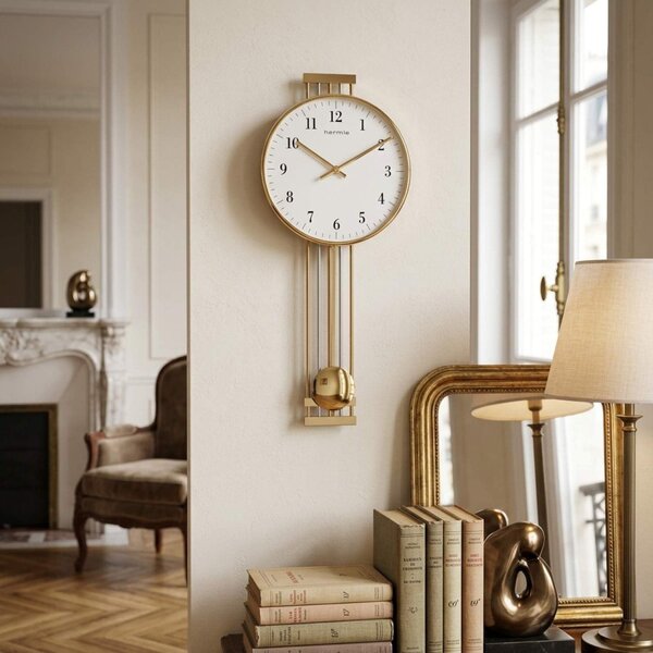 Designové kyvadlové hodiny 70722-002200 Hermle 57cm