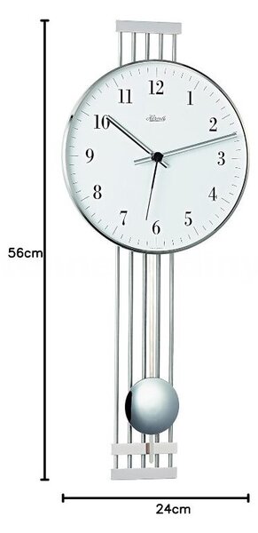 Designové kyvadlové hodiny 70981-002200 Hermle 57cm