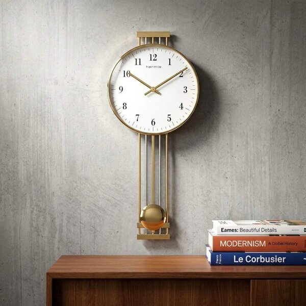 Designové kyvadlové hodiny 70722-002200 Hermle 57cm