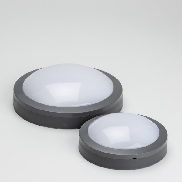 Brilagi - LED Venkovní stropní svítidlo LED/20W/230V pr. 23 cm IP54 antracit